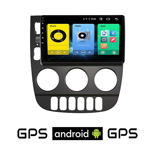 MERCEDES ML (W163) 1998 - 2005 Android οθόνη αυτοκίνητου με GPS WI-FI (ηχοσύστημα αφής 9" ιντσών OEM Youtube Playstore MP3 USB Radio Bluetooth Mirrorlink εργοστασιακή, 4x60W, AUX)