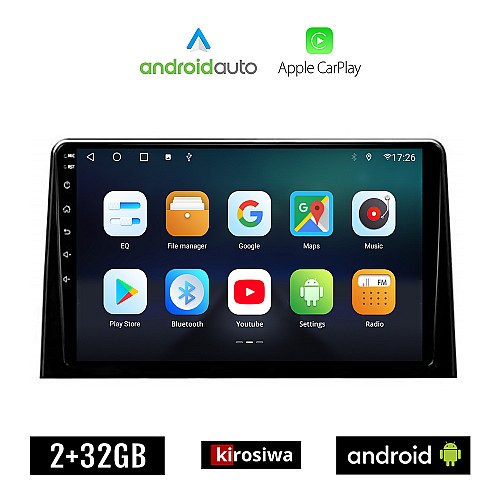 KIROSIWA OPEL COMBO (μετά το 2018) Android οθόνη αυτοκίνητου 2GB με GPS WI-FI (ηχοσύστημα αφής 10" ιντσών OEM Android Auto Apple Carplay Youtube Playstore MP3 USB Radio Bluetooth Mirrorlink εργοστασιακή, 4x60W, AUX)