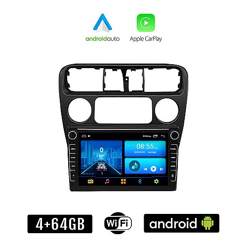HONDA ACCORD COUPE (1998-2004) Android οθόνη αυτοκίνητου 4+64GB με GPS WI-FI (ηχοσύστημα αφής 8" ιντσών 4GB CarPlay Android Auto Car Play Youtube Playstore MP3 USB Radio Bluetooth Mirrorlink εργοστασιακή, 4x60W, Navi)