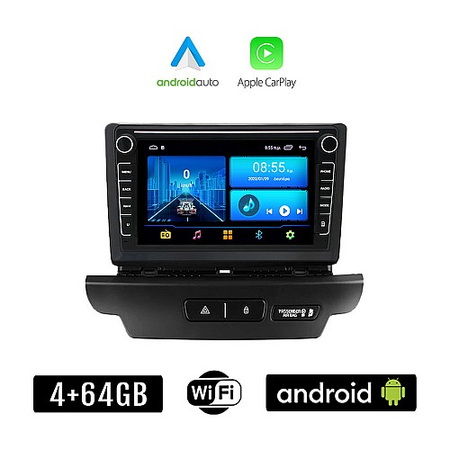 KIA CEED (2018 - 2022) Android οθόνη αυτοκίνητου 4+64GB με GPS WI-FI (ηχοσύστημα αφής 8" ιντσών 4GB CarPlay Android Auto Car Play Youtube Playstore MP3 USB Radio Bluetooth Mirrorlink εργοστασιακή, 4x60W, Navi)