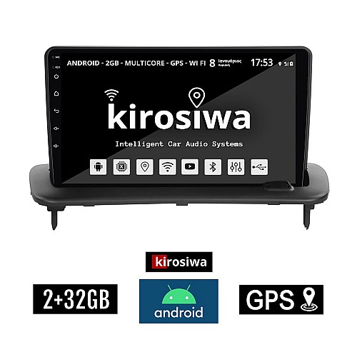 KIROSIWA 2+32GB VOLVO C30 (2006-2013) Android οθόνη αυτοκίνητου 2GB με GPS WI-FI (ηχοσύστημα αφής 9" ιντσών OEM Youtube Playstore MP3 USB Radio Bluetooth Mirrorlink  εργοστασιακή, 4x60W, AUX) RM-5874