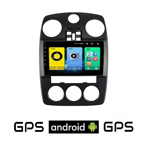 CHRYSLER PT CRUISER (2005-2010) Android οθόνη αυτοκίνητου με GPS WI-FI (ηχοσύστημα αφής 9" ιντσών OEM Youtube Playstore MP3 USB Radio Bluetooth Mirrorlink εργοστασιακή, 4x60W, AUX)