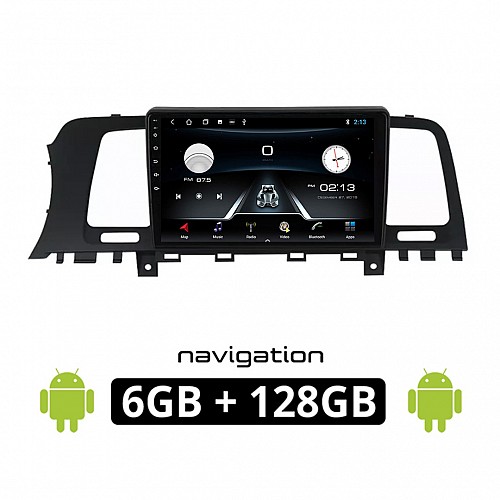 NISSAN MURANO (2007 - 2014) Android οθόνη αυτοκίνητου 6GB με GPS WI-FI (ηχοσύστημα αφής 9" ιντσών OEM Youtube Playstore MP3 USB Radio Bluetooth Mirrorlink εργοστασιακή, 4x60W, AUX) NIS896-6GB