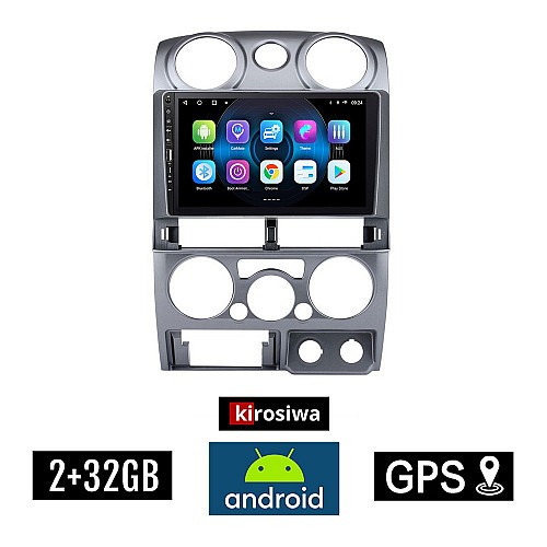 ISUZU D-MAX (2008-2012) Android οθόνη αυτοκίνητου 2GB με GPS WI-FI (ηχοσύστημα αφής 9" ιντσών OEM Youtube Playstore MP3 USB Radio Bluetooth Mirrorlink εργοστασιακή, 4x60W, Navi) WR7078150