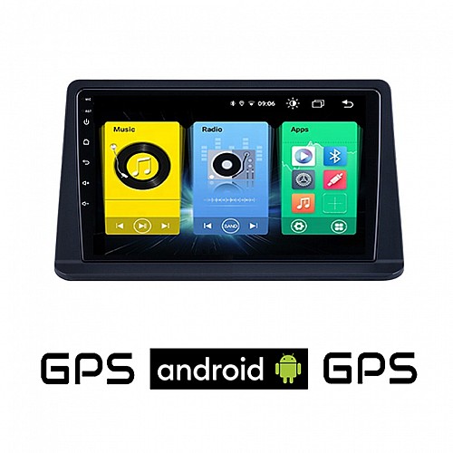 MITSUBISHI PAJERO (1999-2006) Android οθόνη αυτοκίνητου με GPS WI-FI (ηχοσύστημα αφής 9" ιντσών OEM Youtube Playstore MP3 USB Radio Bluetooth Mirrorlink εργοστασιακή, 4x60W, AUX) MIT46