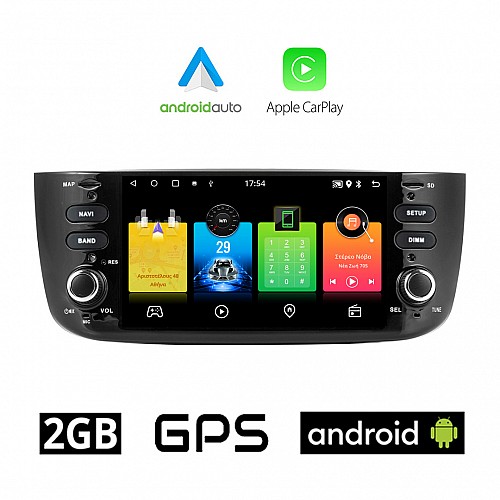 FIAT PUNTO EVO (μετά το 2009) Android οθόνη αυτοκίνητου 2+32GB με GPS WI-FI DSP (ηχοσύστημα αφής 6.1" ιντσών OEM Youtube Playstore Spotify MP3 USB Radio Bluetooth 4x60W navi πλοηγός Mirrorlink εργοστασιακoύ τύπου) FT256