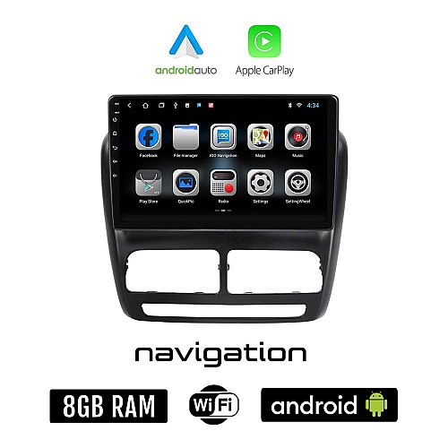 OPEL COMBO (2012 - 2015) Android οθόνη αυτοκίνητου 8GB + 128GB με GPS WI-FI (ηχοσύστημα αφής 10" ιντσών OEM Android Auto Apple Carplay Youtube Playstore MP3 USB Radio Bluetooth Mirrorlink εργοστασιακή, 4x60W)