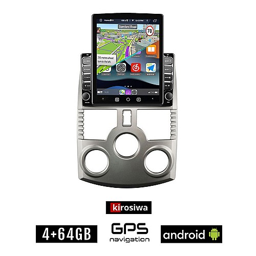 KIROSIWA DAIHATSU TERIOS (2006 - 2017) Android οθόνη αυτοκίνητου 4GB με GPS WI-FI (ηχοσύστημα αφής 9.7" ιντσών OEM Youtube Playstore MP3 USB Radio 4+64GB Bluetooth Mirrorlink εργοστασιακή 4x60W, AUX)