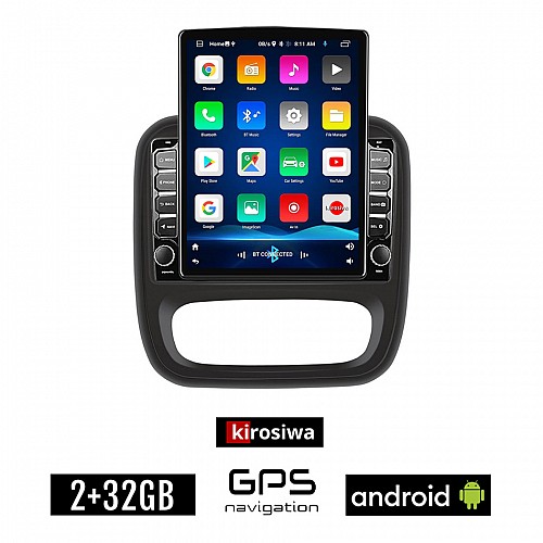 KIROSIWA FIAT TALENTO (μετά το 2016) Android οθόνη αυτοκίνητου 2GB με GPS WI-FI (ηχοσύστημα αφής 9.7" ιντσών OEM Youtube Playstore MP3 USB Radio Bluetooth Mirrorlink εργοστασιακή, 4x60W, AUX)