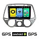 HYUNDAI i20 (2008 - 2013) Android οθόνη αυτοκίνητου με GPS WI-FI (ηχοσύστημα αφής 9 ιντσών OEM Youtube Playstore MP3 USB Radio Bluetooth Mirrorlink εργοστασιακή, 4x60W, AUX) HY163
