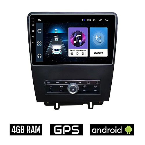 FORD MUSTANG (2010 - 2015) Android οθόνη αυτοκίνητου 4GB με GPS WI-FI (ηχοσύστημα αφής 9" ιντσών OEM Youtube Playstore MP3 USB Radio Bluetooth Mirrorlink εργοστασιακή, 4x60W, AUX) FR216-4GB