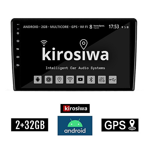 KIROSIWA 2+32GB KIA CEED (2009 - 2012) Android οθόνη αυτοκίνητου 2GB με GPS WI-FI (ηχοσύστημα αφής 9" ιντσών OEM Youtube Playstore MP3 USB Radio Bluetooth Mirrorlink εργοστασιακή, 4x60W, AUX) AC-43904