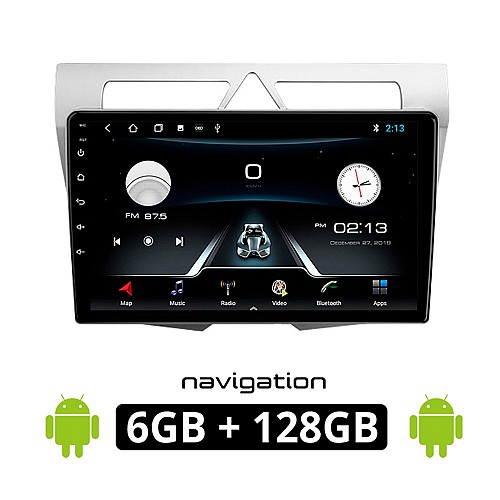 KIA PICANTO (2008 - 2011) Android οθόνη αυτοκίνητου 6GB με GPS WI-FI (ηχοσύστημα αφής 9" ιντσών OEM Youtube Playstore MP3 USB Radio Bluetooth Mirrorlink εργοστασιακή, 4x60W, AUX) KI296-6GB
