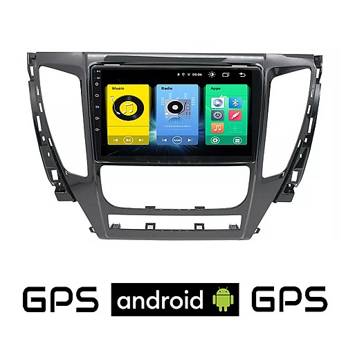 MITSUBISHI PAJERO (μετά το 2013) Android οθόνη αυτοκίνητου με GPS WI-FI (ηχοσύστημα αφής 9" ιντσών OEM Youtube Playstore MP3 USB Radio Bluetooth Mirrorlink εργοστασιακή, 4x60W, AUX) MIT608