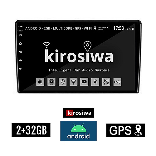 KIROSIWA 2+32GB SSANGYONG REXTON (2002-2006) Android οθόνη αυτοκίνητου 2GB με GPS WI-FI (ηχοσύστημα αφής 9" ιντσών OEM Youtube Playstore MP3 USB Radio Bluetooth Mirrorlink εργοστασιακή, 4x60W) RL-5688