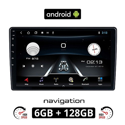 CHEVROLET AVEO (2002 - 2011) Android οθόνη αυτοκίνητου 6GB με GPS WI-FI (ηχοσύστημα αφής 10" ιντσών OEM Youtube Playstore MP3 USB Radio Bluetooth Mirrorlink εργοστασιακή, 4x60W, AUX) CH15-6GB