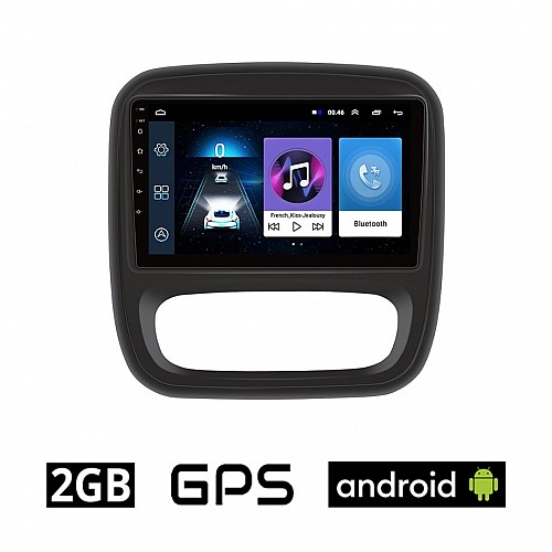 NISSAN NV300 (μετά το 2014) Android οθόνη αυτοκίνητου 2GB με GPS WI-FI (ηχοσύστημα αφής 9" ιντσών OEM Youtube Playstore MP3 USB Radio Bluetooth Mirrorlink εργοστασιακή, 4x60W, AUX) NIS155-2GB