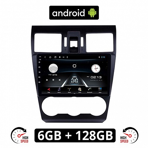 SUBARU FORESTER (μετά το 2013) Android οθόνη αυτοκίνητου 6GB με GPS WI-FI (ηχοσύστημα αφής 9" ιντσών OEM Youtube Playstore MP3 USB Radio Bluetooth Mirrorlink εργοστασιακή, 4x60W, AUX, πλοηγός)