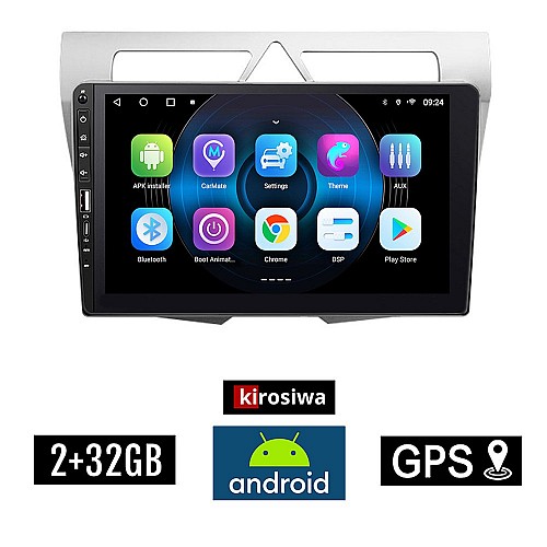 KIA PICANTO (2008 - 2011) Android οθόνη αυτοκίνητου 2GB με GPS WI-FI (ηχοσύστημα αφής 9" ιντσών OEM Youtube Playstore MP3 USB Radio Bluetooth Mirrorlink εργοστασιακή, 4x60W, Navi) WR7078175