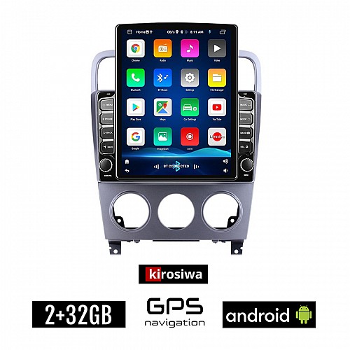 KIROSIWA SUBARU IMPREZA (2002-2008) Android οθόνη αυτοκίνητου 2GB με GPS WI-FI (ηχοσύστημα αφής 9.7" ιντσών OEM Youtube Playstore MP3 USB Radio Bluetooth Mirrorlink εργοστασιακή, 4x60W, AUX)