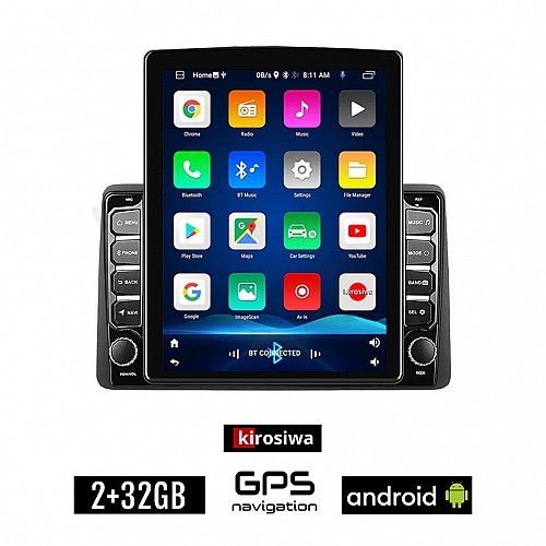 KIROSIWA NISSAN JUKE (μετά το 2021) Android οθόνη αυτοκίνητου 2GB με GPS WI-FI (ηχοσύστημα αφής 9.7" ιντσών OEM Youtube Playstore MP3 USB Radio Bluetooth Mirrorlink εργοστασιακή, 4x60W, AUX)