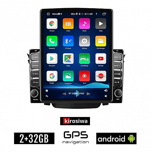 KIROSIWA HYUNDAI i30 (2012-2017) Android οθόνη αυτοκίνητου 2GB με GPS WI-FI (ηχοσύστημα αφής 9.7" ιντσών OEM Youtube Playstore MP3 USB Radio Bluetooth Mirrorlink εργοστασιακή, 4x60W, AUX)