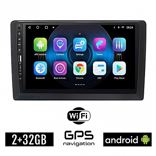 CHEVROLET AVEO (2002 - 2011) Android οθόνη αυτοκίνητου 2GB με GPS WI-FI (ηχοσύστημα αφής 9" ιντσών OEM Youtube Playstore MP3 USB Radio Bluetooth Mirrorlink εργοστασιακή, 4x60W, Navi) WR7078017