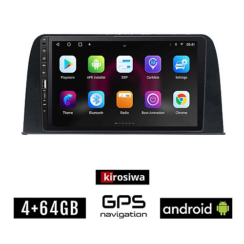 HONDA CRV (μετά το 2017) Android οθόνη αυτοκίνητου 4GB με GPS WI-FI (ηχοσύστημα αφής 9" ιντσών OEM Youtube Playstore MP3 USB Radio Bluetooth Mirrorlink εργοστασιακή, 4x60W, Navi)
