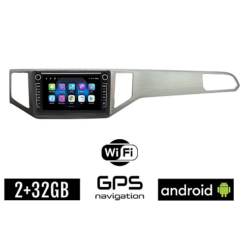 VOLKSWAGEN GOLF SPORTSVAN (μετά το 2014) VW Android οθόνη αυτοκίνητου 2GB με GPS WI-FI (ηχοσύστημα αφής 8" ιντσών OEM Youtube Playstore MP3 USB Radio Bluetooth Mirrorlink εργοστασιακή, 4x60W, Navi)