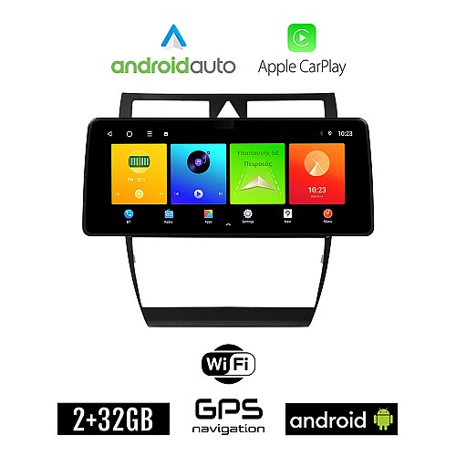 AUDI A6 (1998-2005) Android οθόνη αυτοκίνητου 2GB (+32GB) με GPS WI-FI (ηχοσύστημα αφής 12.3" ιντσών OEM Android Auto Apple Carplay Youtube Playstore MP3 USB Radio Bluetooth Mirrorlink εργοστασιακή, 4x60W canbus 12,3 ιντσών)