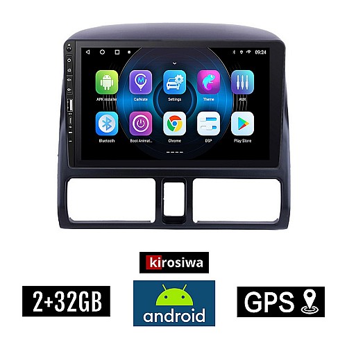 HONDA CRV (1996-2006) CLIMA Android οθόνη αυτοκίνητου 2GB με GPS WI-FI (ηχοσύστημα αφής 9" ιντσών OEM Youtube Playstore MP3 USB Radio Bluetooth Mirrorlink εργοστασιακή, 4x60W, Navi) WR7078112