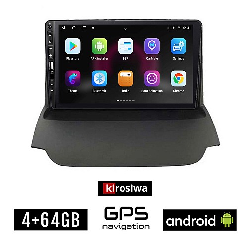 FORD ECOSPORT (2012 - 2018) Android οθόνη αυτοκίνητου 4GB με GPS WI-FI (ηχοσύστημα αφής 9" ιντσών OEM Youtube Playstore MP3 USB Radio Bluetooth Mirrorlink εργοστασιακή 4x60W, Navi)