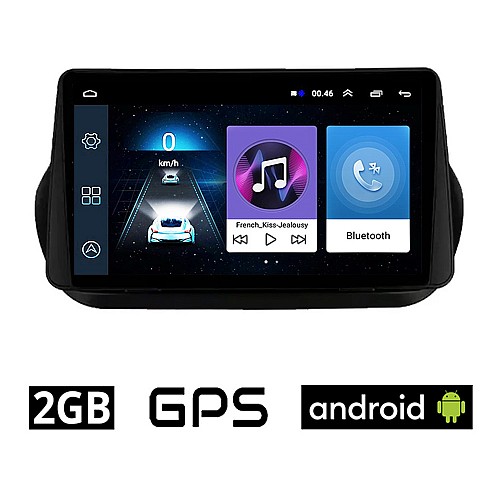 FIAT FIORINO - QUBO (2008-2018) Android οθόνη αυτοκίνητου 2GB με GPS WI-FI (ηχοσύστημα αφής 9" ιντσών OEM Youtube Playstore MP3 USB Radio Bluetooth Mirrorlink εργοστασιακή, 4x60W, AUX)
