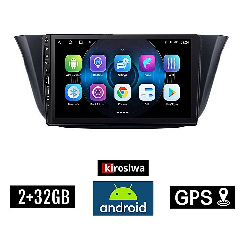 IVECO DAILY (μετά το 2014) Android οθόνη αυτοκίνητου 2GB με GPS WI-FI (ηχοσύστημα αφής 9" ιντσών OEM Youtube Playstore MP3 USB Radio Bluetooth Mirrorlink εργοστασιακή, 4x60W, Navi) WR7078154