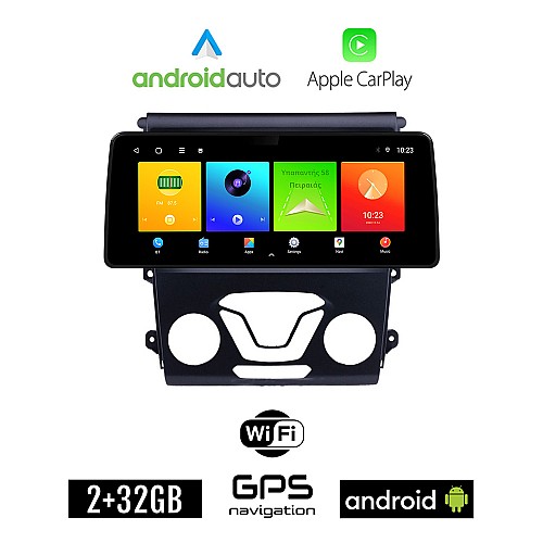 FORD MONDEO (μετά το 2013) Android οθόνη αυτοκίνητου 2GB (+32GB) με GPS WI-FI (ηχοσύστημα αφής 12.3" ιντσών OEM Android Auto Apple Carplay Youtube Playstore MP3 USB Radio Bluetooth Mirrorlink εργοστασιακή, 4x60W canbus 12,3 ιντσών)