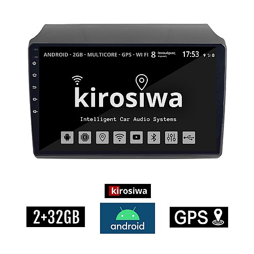 KIROSIWA 2+32GB CITROEN JUMPER (2006 - 2014) Android οθόνη αυτοκίνητου 2GB με GPS WI-FI (ηχοσύστημα αφής 9" ιντσών Youtube Playstore MP3 USB Radio Bluetooth Mirrorlink εργοστασιακή, 4x60W, AUX)