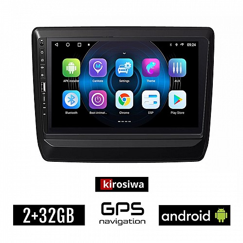 ISUZU D-MAX (μετά το 2021) Android οθόνη αυτοκίνητου 2GB με GPS WI-FI (ηχοσύστημα αφής 9" ιντσών OEM Youtube Playstore MP3 USB Radio Bluetooth Mirrorlink εργοστασιακή, 4x60W, Navi) WR7078152