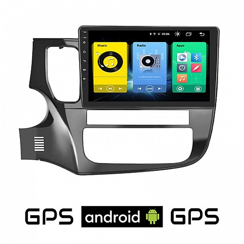 MITSUBISHI OUTLANDER (μετά το 2013) Android οθόνη αυτοκίνητου με GPS WI-FI (ηχοσύστημα αφής 10" ιντσών OEM Youtube Playstore MP3 USB Radio Bluetooth Mirrorlink εργοστασιακή, 4x60W, AUX) MIT327