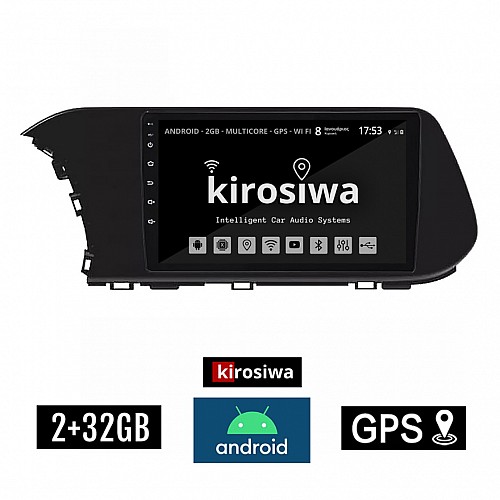 KIROSIWA 2+32GB HYUNDAI i20 (μετά το 2021) Android οθόνη αυτοκίνητου 2GB με GPS WI-FI (ηχοσύστημα αφής 10" ιντσών OEM Youtube Playstore MP3 USB Radio Bluetooth Mirrorlink εργοστασιακή, 4x60W, AUX) CR-1252