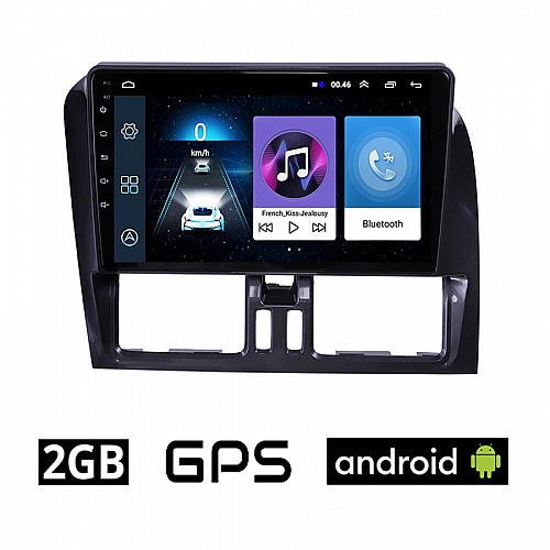 VOLVO XC60 (2009 - 2017) Android οθόνη αυτοκίνητου 2GB με GPS WI-FI (ηχοσύστημα αφής 9" ιντσών OEM Youtube Playstore MP3 USB Radio Bluetooth Mirrorlink εργοστασιακή, 4x60W, AUX, μαύρο, black)