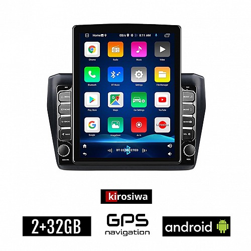 KIROSIWA SUZUKI SWIFT (μετά το 2017) Android οθόνη αυτοκίνητου 2GB με GPS WI-FI (ηχοσύστημα αφής 9.7" ιντσών OEM Youtube Playstore MP3 USB Radio Bluetooth Mirrorlink εργοστασιακή, AUX, 4x60W)