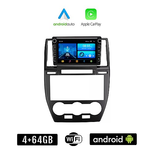 LAND ROVER FREELANDER 2 (2006 - 2014) Android οθόνη αυτοκίνητου 4+64GB με GPS WI-FI (ηχοσύστημα αφής 8" ιντσών 4GB CarPlay Android Auto Car Play Youtube Playstore MP3 USB Radio Bluetooth Mirrorlink εργοστασιακή, 4x60W, Navi)