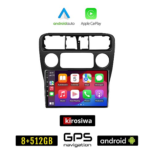 KIROSIWA HONDA ACCORD COUPE (1998-2004) Android οθόνη αυτοκίνητου 8GB + 256GB με GPS WI-FI (ηχοσύστημα αφής 9" ιντσών OEM Android Auto Apple Carplay Youtube Playstore MP3 USB Radio Bluetooth Mirrorlink εργοστασιακή, 4x60W, AUX)