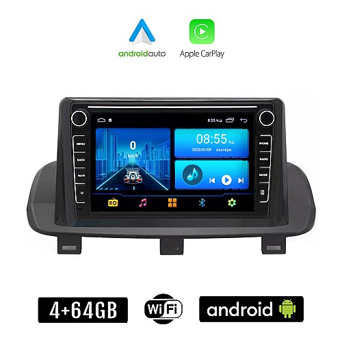 NISSAN QASHQAI (μετά το 2021) Android οθόνη αυτοκίνητου 4+64GB με GPS WI-FI (ηχοσύστημα αφής 8" ιντσών 4GB CarPlay Android Auto Car Play Youtube Playstore MP3 USB Radio Bluetooth Mirrorlink εργοστασιακή, 4x60W, Navi)