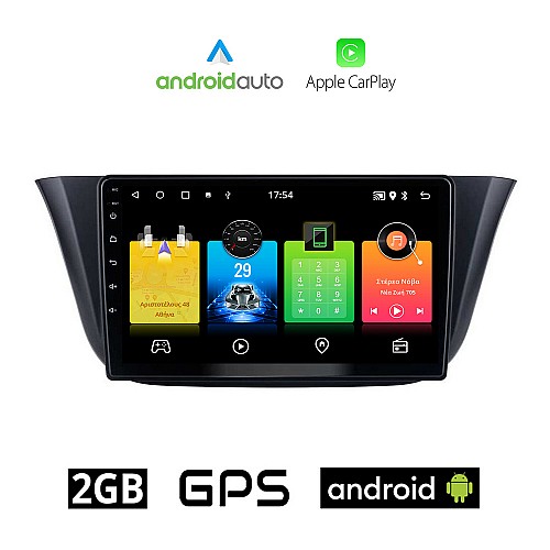 IVECO DAILY (μετά το 2014) Android οθόνη αυτοκίνητου 2GB με GPS WI-FI (ηχοσύστημα αφής 9" ιντσών OEM Android Auto Apple Carplay Youtube Playstore MP3 USB Radio Bluetooth Mirrorlink εργοστασιακή, 4x60W, AUX)