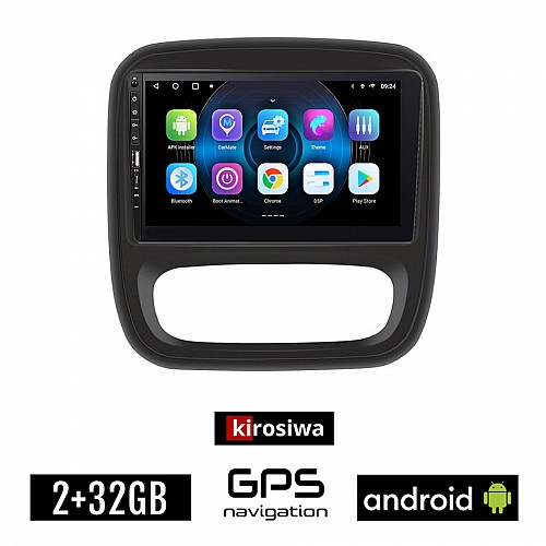 FIAT TALENTO (μετά το 2016) Android οθόνη αυτοκίνητου 2GB με GPS WI-FI (ηχοσύστημα αφής 9" ιντσών OEM Youtube Playstore MP3 USB Radio Bluetooth Mirrorlink εργοστασιακή, 4x60W, Navi) WR7648967