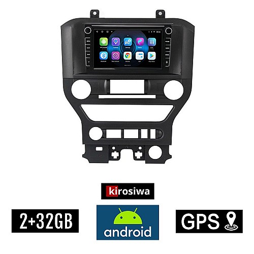 FORD MUSTANG (2015 - 2020) Android οθόνη αυτοκίνητου 2GB με GPS WI-FI (ηχοσύστημα αφής 8" ιντσών OEM Youtube Playstore MP3 USB Radio Bluetooth Mirrorlink εργοστασιακή, 4x60W, Navi)