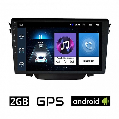 HYUNDAI i30 (2012-2017) Android οθόνη αυτοκίνητου 2GB με GPS WI-FI (ηχοσύστημα αφής 9" ιντσών OEM Youtube Playstore MP3 USB Radio Bluetooth Mirrorlink εργοστασιακή, 4x60W, AUX) HY24-2GB