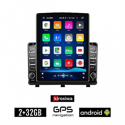 KIROSIWA OPEL ANTARA (μετά το 2006) Android οθόνη αυτοκίνητου 2GB με GPS WI-FI (ηχοσύστημα αφής 9.7" ιντσών OEM Youtube Playstore MP3 USB Radio Bluetooth Mirrorlink εργοστασιακή, 4x60W, AUX)