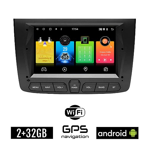 ALFA ROMEO MITO (μετά το 2008) Android οθόνη αυτοκίνητου 2GB + 32GB με Apple CarPlay, Android Auto GPS WI-FI DSP (ηχοσύστημα αφής 7" ιντσών OEM Youtube Playstore MP3 USB Radio Bluetooth 4x60W Mirrorlink εργοστασιακού τύπου μαύρο)